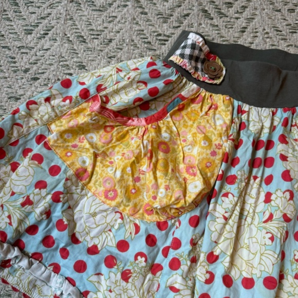 Matilda Jane Polka Dot Skirt Girls size 6 - Picture 2 of 5